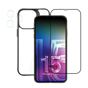 Hurtownia GSM - Sada ochranných doplňků 3MK Comfort Set 4in1 Apple iPhone 15 Pro Max - 3MK5364 - {ean13} - Hurt