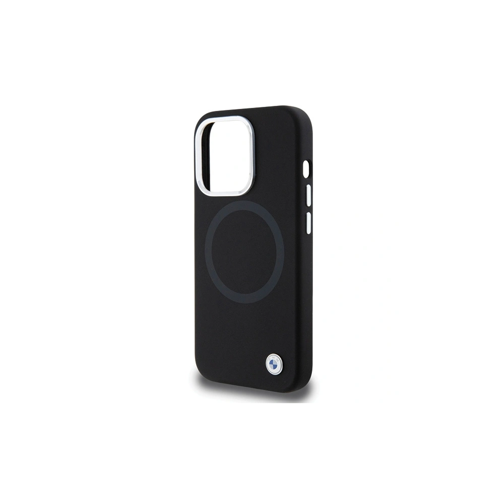 Wholesale BMW BMHMP15LSILBK2 Apple iPhone 15 Pro Signature Liquid Silicone MagSafe black - BMW526 - {ean13} - Hurt