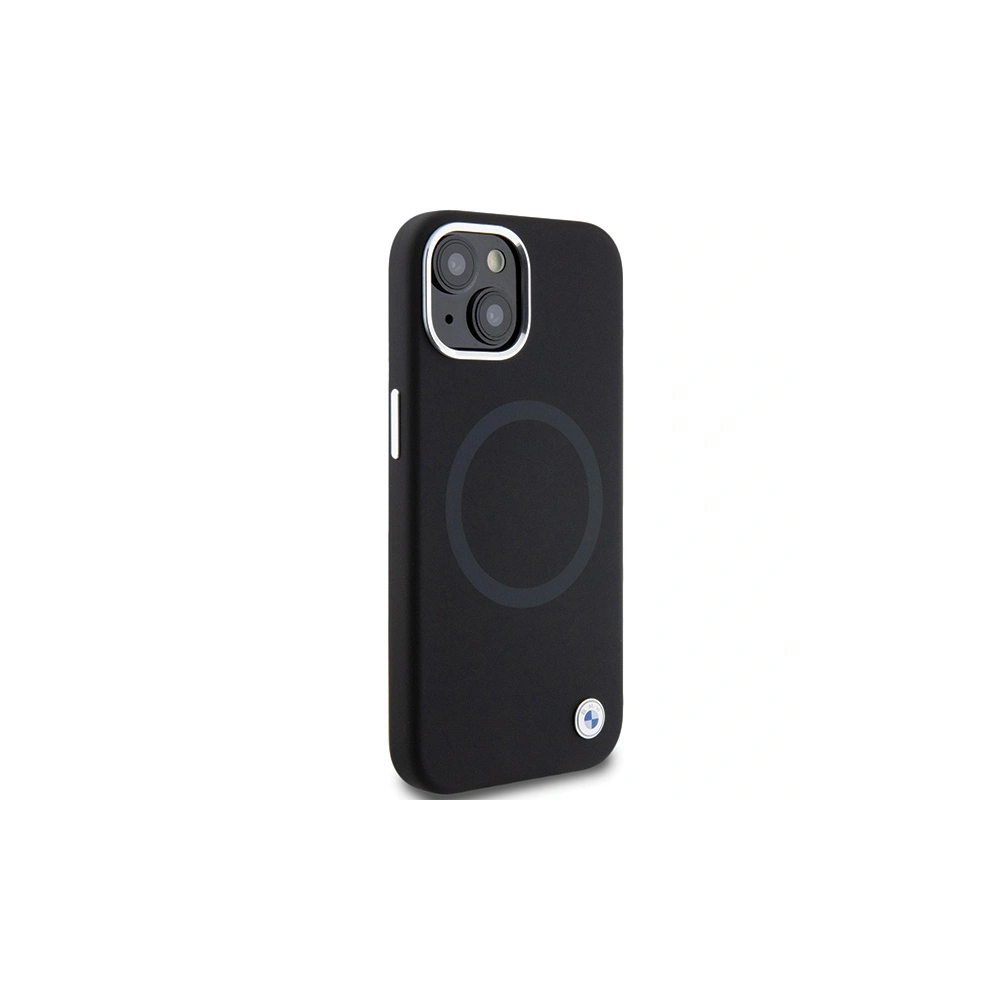 Wholesale BMW BMHMP15MSILBK2 Apple iPhone 15 Plus / 14 Plus Signature Liquid Silicone MagSafe black - BMW527 - {ean13} - Hurt