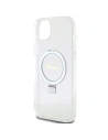 Wholesale Guess GUHMP15MHRSGSD Apple iPhone 15 Plus / 14 Plus hardcase Ring Stand Script Glitter MagSafe transparent - GUE3003 - {ean13} - Hurt