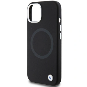 Hurtownia GSM - Etui BMW BMHMP15MSILBK2 Apple iPhone 15 Plus / 14 Plus Signature Liquid Silicone MagSafe černé/black - BMW527 - {ean13} - Hurt