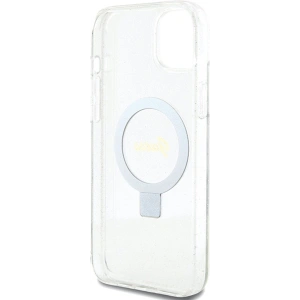 Wholesale Guess GUHMP15MHRSGSD Apple iPhone 15 Plus / 14 Plus hardcase Ring Stand Script Glitter MagSafe transparent - GUE3003 - {ean13} - Hurt