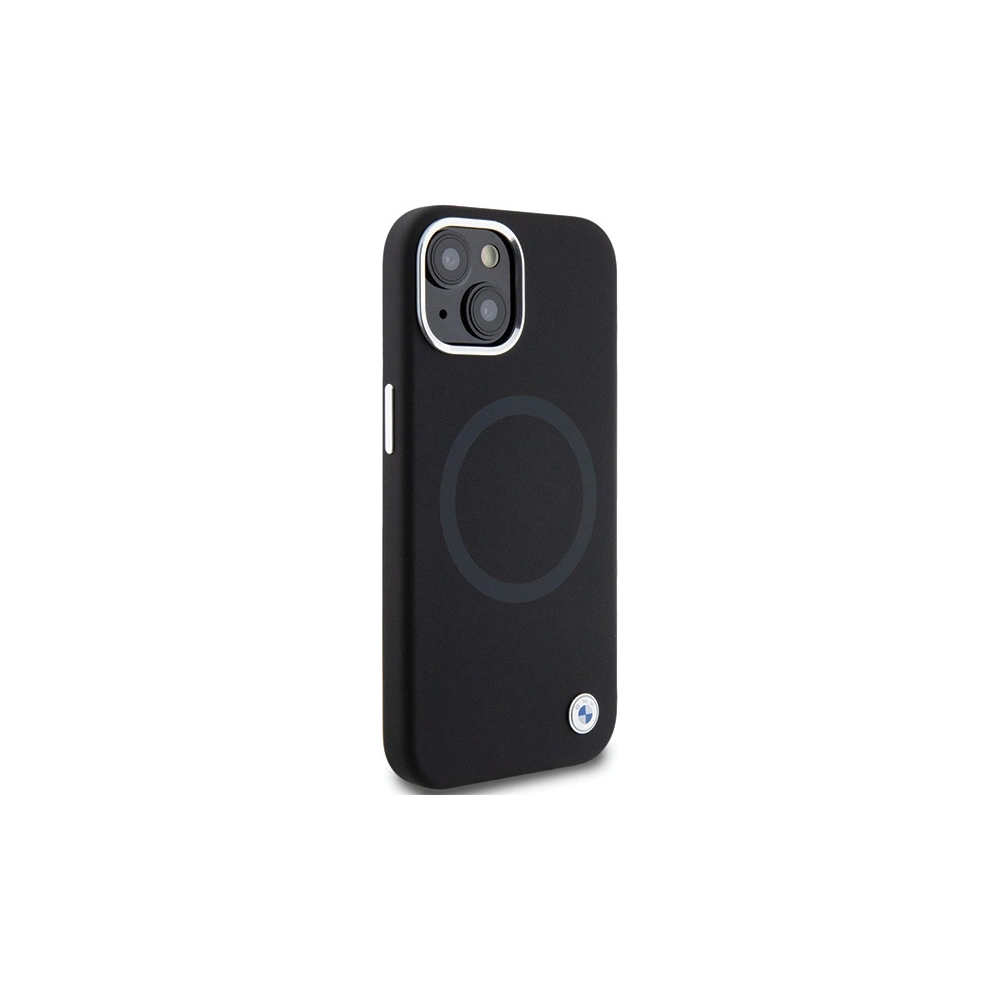 Case BMW BMHMP15SSILBK2 Apple iPhone 15 Signature Liquid Silicone MagSafe schwarz/black