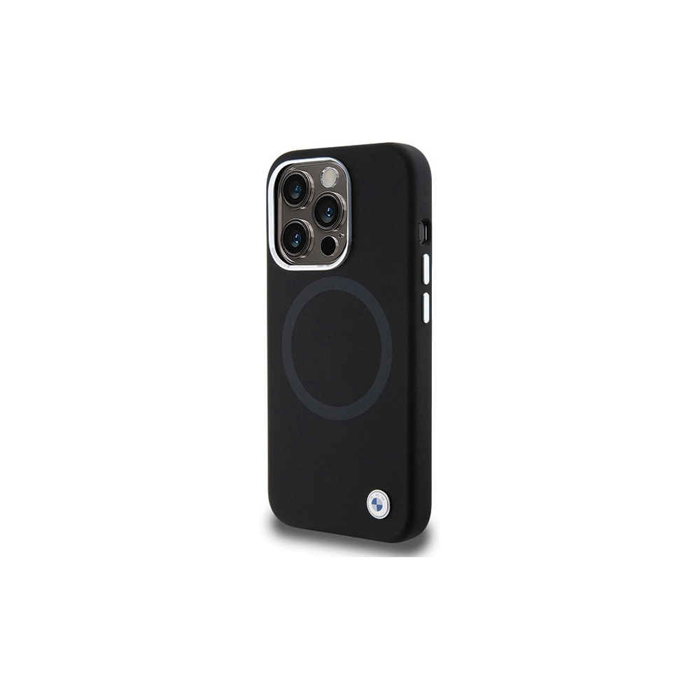 Hurtownia GSM - Etui BMW BMHMP15XSILBK2 Apple iPhone 15 Pro Max Signature Liquid Silicone MagSafe negru/black - BMW529 - {ean13} - Hurt