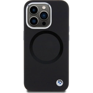 Hurtownia GSM - Etui BMW BMHMP15XSILBK2 Apple iPhone 15 Pro Max Signature Liquid Silicone MagSafe černý/black - BMW529 - {ean13} - Hurt
