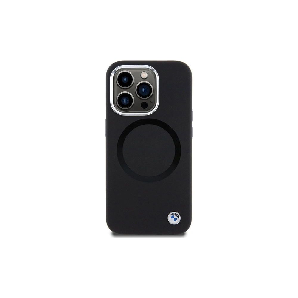 Hurtownia GSM - Etui BMW BMHMP15XSILBK2 Apple iPhone 15 Pro Max Signature Liquid Silicone MagSafe negru/black - BMW529 - {ean13} - Hurt