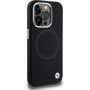 Hurtownia GSM - Etui BMW BMHMP15XSILBK2 Apple iPhone 15 Pro Max Signature Liquid Silicone MagSafe černý/black - BMW529 - {ean13} - Hurt