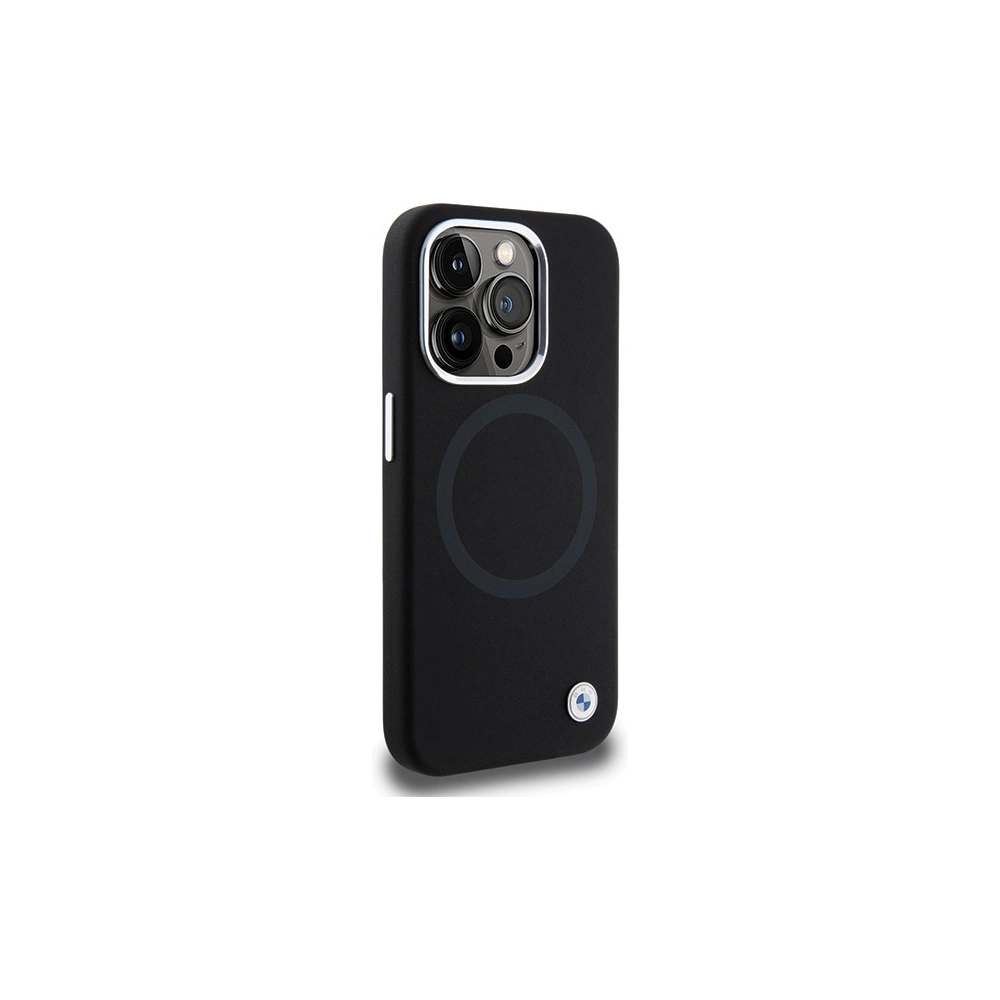 Hurtownia GSM - Etui BMW BMHMP15XSILBK2 Apple iPhone 15 Pro Max Signature Liquid Silicone MagSafe negru/black - BMW529 - {ean13} - Hurt