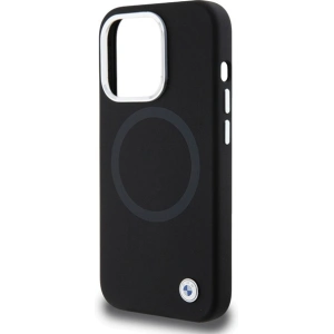 Hurtownia GSM - Etui BMW BMHMP15XSILBK2 Apple iPhone 15 Pro Max Signature Liquid Silicone MagSafe černý/black - BMW529 - {ean13} - Hurt