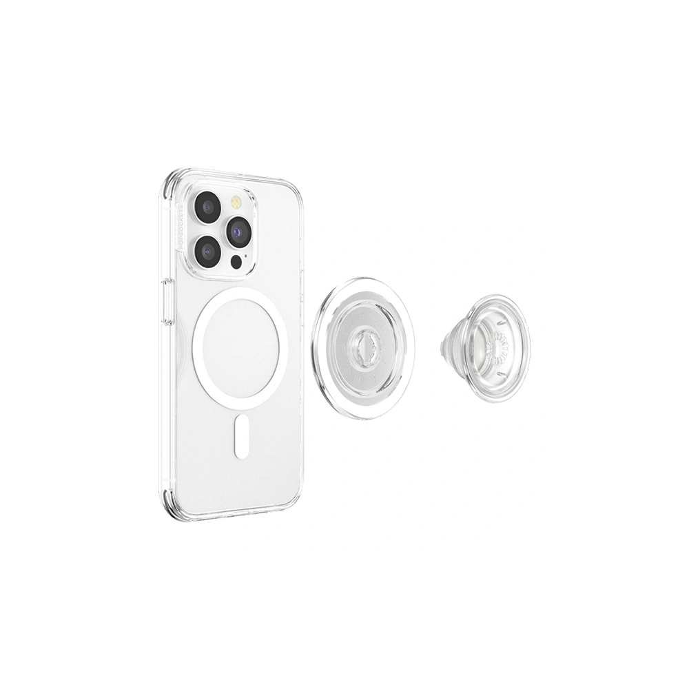 Hurtownia GSM - Držák na telefon POPSOCKETS PopGrip MagSafe 806827 transparentní/průhledný - POP486 - {ean13} - Hurt