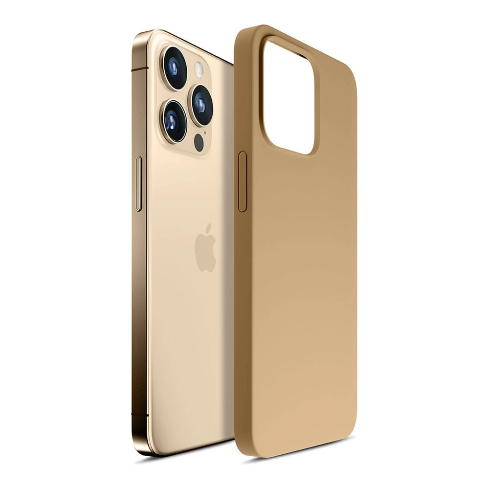 Hurtownia GSM - Etui 3MK Hardy Case Apple iPhone 15 Pro MagSafe tmavě zlatý/dark gold - 3MK5367 - {ean13} - Hurt