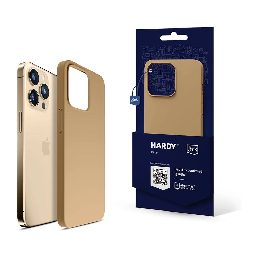 Hurtownia GSM - Etui 3MK Hardy Case Apple iPhone 15 Pro MagSafe tmavě zlatý/dark gold - 3MK5367 - {ean13} - Hurt