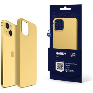Etui 3MK Hardy Case Apple iPhone 15 Plus / 14 Plus MagSafe żółty/yellow