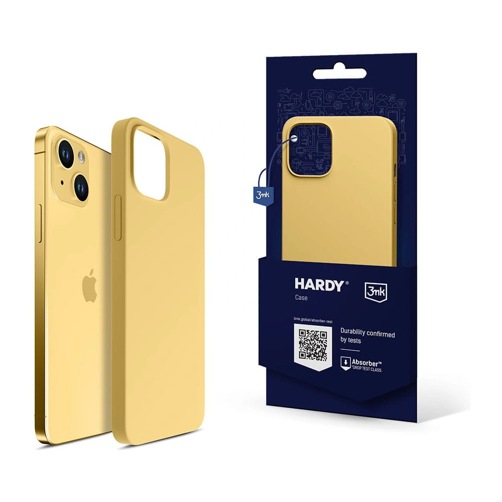 Hurtownia GSM - Case 3MK Hardy Case Apple iPhone 15 MagSafe gelb/yellow - 3MK5365 - {ean13} - Hurt