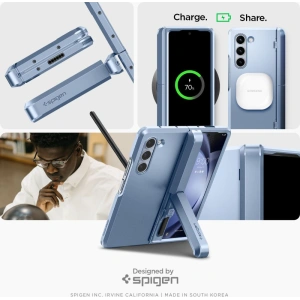 Wholesale Spigen Tough Armor Pro Pen Samsung Galaxy Z Fold5 Sierra Blue - SPN3189 - {ean13} - Hurt