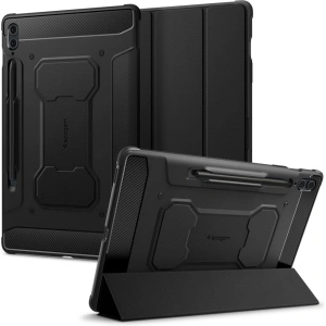 Hurtownia GSM - Etui Spigen Rugged Armor Pro Samsung Galaxy Tab S9 FE+ Plus černé - SPN3190 - {ean13} - Hurt
