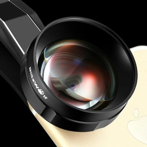 BlitzWolf BW-LS4 Camera Lens 3X HD Telephoto Lens with Lens Hood with Universal Locust Clip