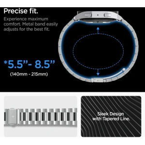 Hurtownia GSM - Spigen Modern Fit Band Samsung Galaxy Watch 6 44mm Silber - SPN3191 - {ean13} - Hurt