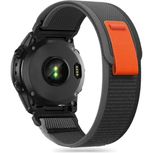 Pasek Tech-Protect Nylon Garmin Fenix 3/5x/3hr/5x Plus/6x/6x Pro/7x Black/orange