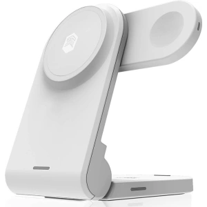 Wholesale STM ChargeTree MAG 3-in-1 MagSafe wireless charger (white) - STM61 - {ean13} - Hurt