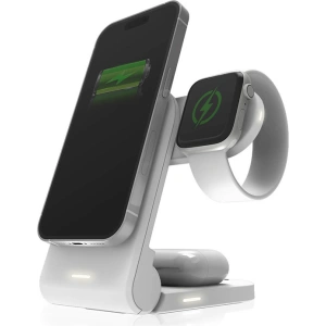 Wholesale STM ChargeTree MAG 3-in-1 MagSafe wireless charger (white) - STM61 - {ean13} - Hurt