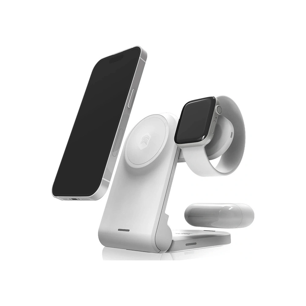 Hurtownia GSM - Bezdrátová nabíječka STM ChargeTree MAG 3w1 MagSafe (bílá) - STM61 - {ean13} - Hurt