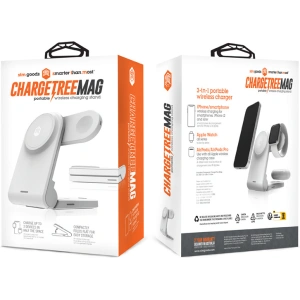 Wholesale STM ChargeTree MAG 3-in-1 MagSafe wireless charger (white) - STM61 - {ean13} - Hurt
