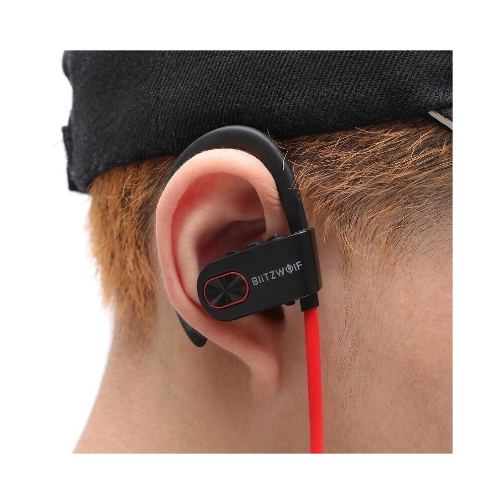 Wholesale Sport Wireless Earbuds BlitzWolf BW-BTS2 Red - BLZ014RED - {ean13} - Hurt