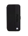 Wholesale BMW BMBKP15L22RDPK Apple iPhone 15 Pro bookcase Leather Textured & Stripe black - BMW530 - {ean13} - Hurt