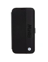 Wholesale BMW BMBKP15S22RDPK Apple iPhone 15 bookcase Leather Textured & Stripe black - BMW531 - {ean13} - Hurt