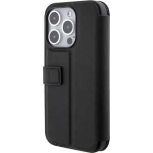 Wholesale BMW BMBKP15X22RDPK Apple iPhone 15 Pro Max bookcase Leather Textured & Stripe black - BMW532 - {ean13} - Hurt