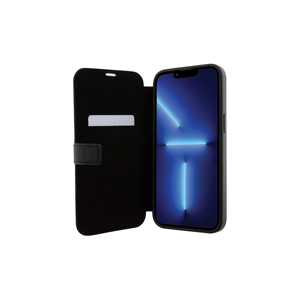 Hurtownia GSM - Etui BMW BMBKP15X22RDPK Apple iPhone 15 Pro Max husa din piele texturată & stripe negru/black - BMW532 - {ean13} - Hurt
