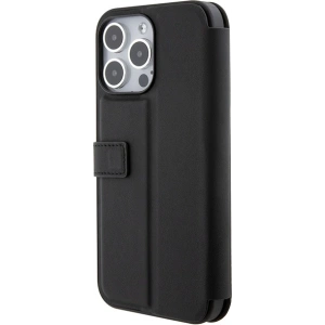 Hurtownia GSM - Case BMW BMBKP15X22RVSK Apple iPhone 15 Pro Max Buchhülle Leder Prägung Blaue Linien schwarz/black - BMW533 - {ean13} - Hurt