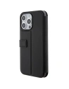 Hurtownia GSM - Etui BMW BMBKP15X22RVSK Apple iPhone 15 Pro Max bookcase Leather Stamp Blue Lines czarny/black - BMW533 - {ean13} - Hurt
