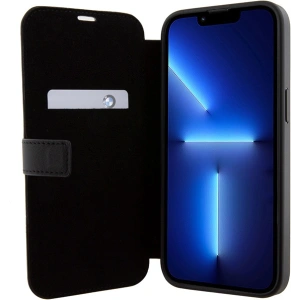 Hurtownia GSM - Etui BMW BMBKP15X22RVSK Apple iPhone 15 Pro Max husă din piele cu model linii albastre negru/black - BMW533 - {ean13} - Hurt