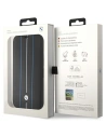 Hurtownia GSM - Etui BMW BMBKP15X22RVSK Apple iPhone 15 Pro Max bookcase Leather Stamp Blue Lines czarny/black - BMW533 - {ean13} - Hurt