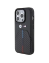 Wholesale BMW BMHCP15L22NSTB Apple iPhone 15 Pro Stamped Tricolor Stripe black - BMW534 - {ean13} - Hurt