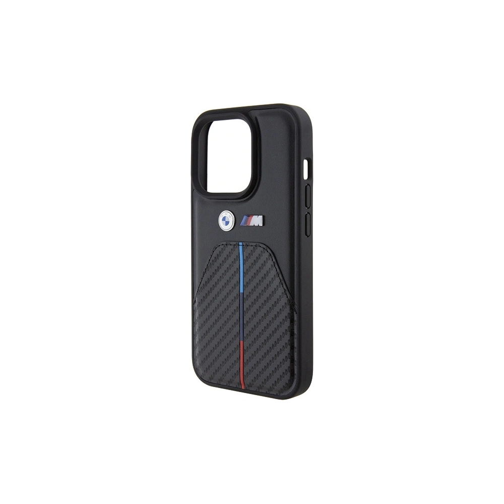 Hurtownia GSM - Case BMW BMHCP15L22NSTB Apple iPhone 15 Pro Stamped Tricolor Stripe schwarz/black - BMW534 - {ean13} - Hurt