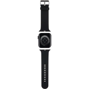 Hurtownia GSM - Pasek Karl Lagerfeld KLAWLSLKCNK Apple Watch 4/5/6/7/SE/8/9/Ultra 44/45/49mm strap 3D Rubber Karl&Choupette Heads czarny/black - KLD1768 - {ean13} - Hurt