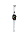 Wholesale Strap Karl Lagerfeld KLAWLSLKNH Apple Watch 4/5/6/7/SE/8/9/Ultra 44/45/49mm strap 3D Rubber Karl Head white - KLD1769 - {ean13} - Hurt
