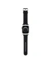 Belt Karl Lagerfeld KLAWLSLKNK Apple Watch 4/5/6/7/SE/8/9/Ultra 44/45/49mm strap 3D Rubber Karl Head black