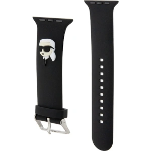 Hurtownia GSM - Pasek Karl Lagerfeld KLAWLSLKNK Apple Watch 4/5/6/7/SE/8/9/Ultra 44/45/49mm strap 3D Rubber Karl Head czarny/black - KLD1770 - {ean13} - Hurt