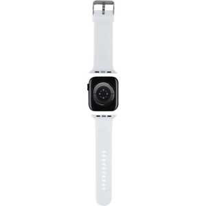 Hurtownia GSM - Pasek Karl Lagerfeld KLAWMSLCNH Apple Watch 4/5/6/7/SE/8/9/10 40/41/42mm strap 3D Rubber Choupette Heads alb/white - KLD1771 - {ean13} - Hurt