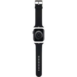 Hurtownia GSM - Pásek Karl Lagerfeld KLAWMSLCNK Apple Watch 4/5/6/7/SE/8/9/10 40/41/42mm pásek 3D gumový Choupette Heads černý/black - KLD1772 - {ean13} - Hurt
