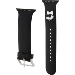 Hurtownia GSM - Pasek Karl Lagerfeld KLAWMSLCNK Apple Watch 4/5/6/7/SE/8/9/10 40/41/42mm strap 3D Rubber Choupette Heads czarny/black - KLD1772 - {ean13} - Hurt
