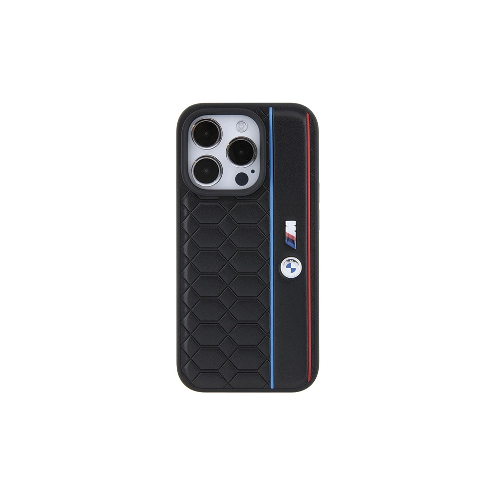 Hurtownia GSM - Case BMW BMHCP15L22PGVK Apple iPhone 15 Pro Hardcase M Edition Hexo Pattern schwarz/black - BMW535 - {ean13} - Hurt