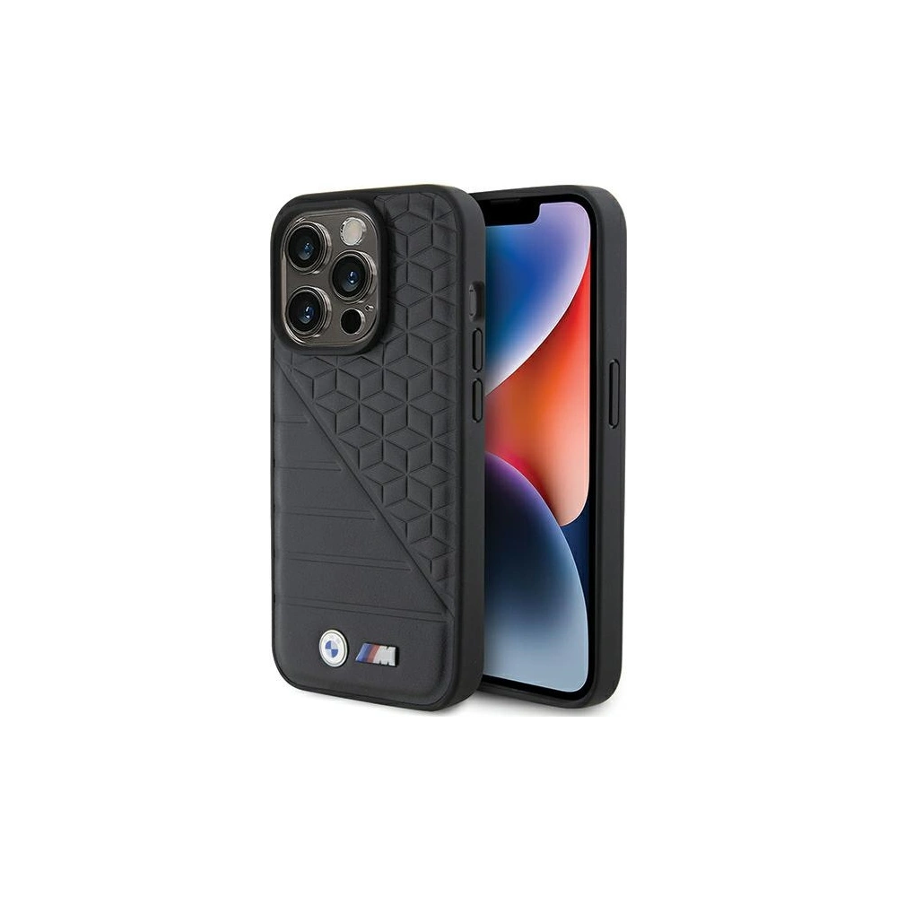 Hurtownia GSM - Etui BMW BMHCP15L22PMGK Apple iPhone 15 Pro hardcase Bi Pattern černý/black - BMW536 - {ean13} - Hurt