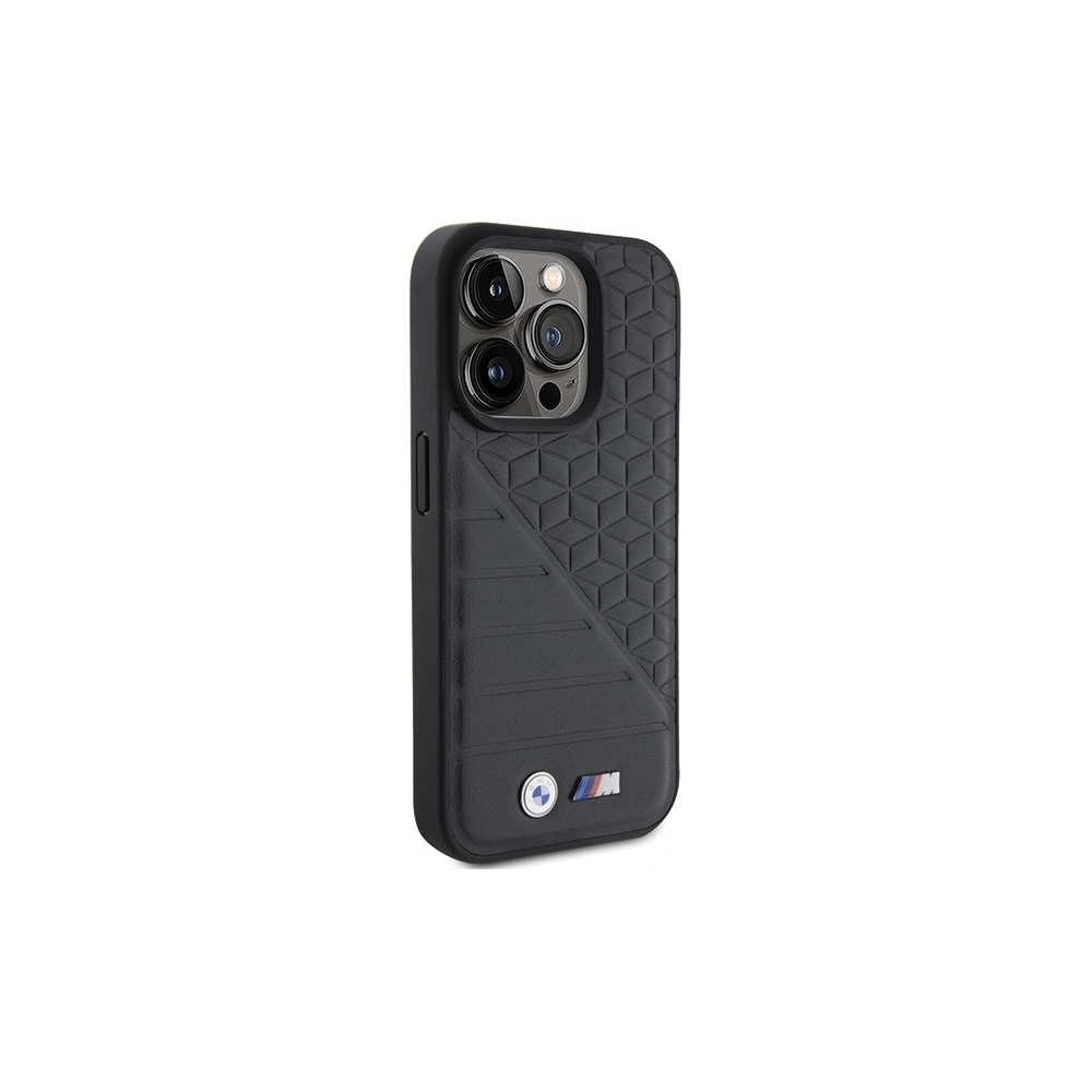 Hurtownia GSM - Etui BMW BMHCP15L22PMGK Apple iPhone 15 Pro kemény tok Bi Pattern fekete/black - BMW536 - {ean13} - Hurt