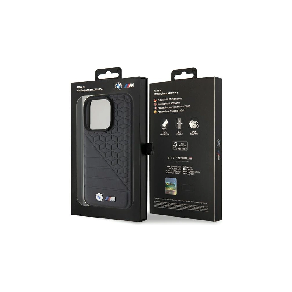 Hurtownia GSM - Etui BMW BMHCP15L22PMGK Apple iPhone 15 Pro hardcase Bi Pattern černý/black - BMW536 - {ean13} - Hurt