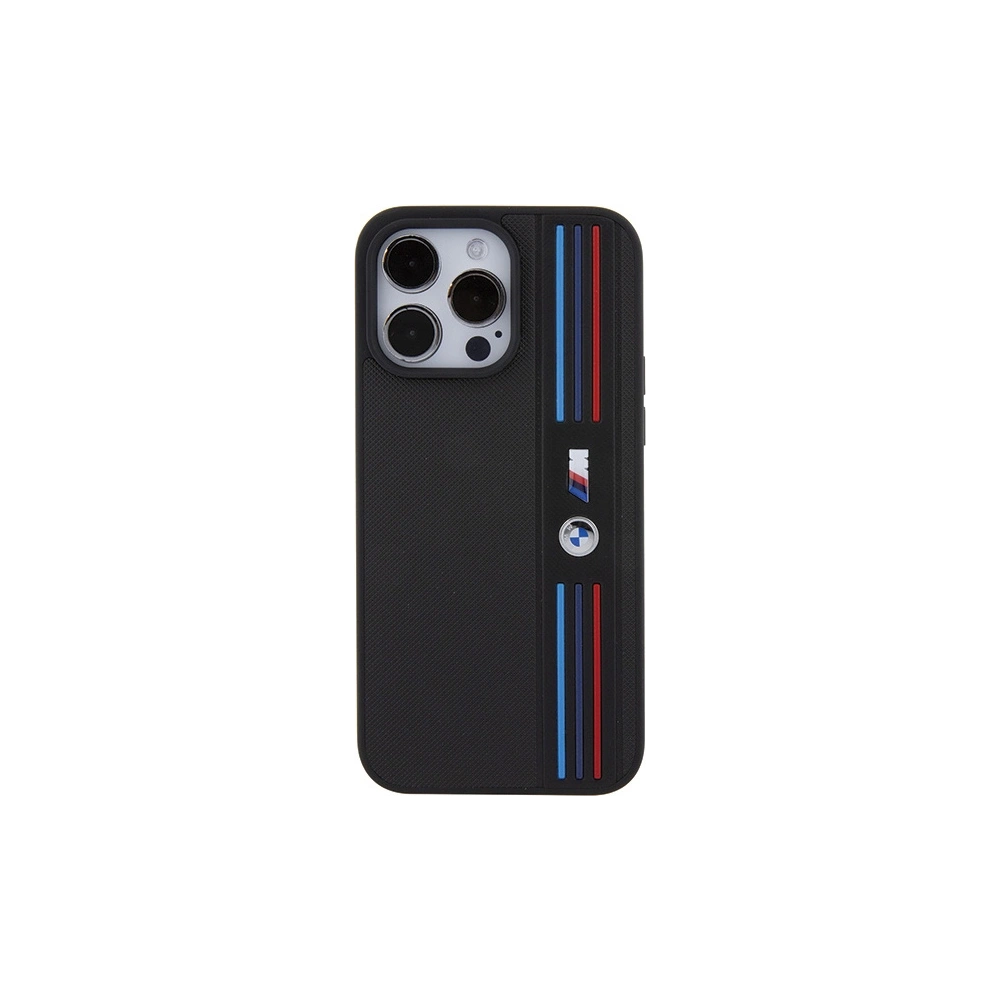 Hurtownia GSM - Etui BMW BMHCP15L22PPMK Apple iPhone 15 Pro Tricolor M Collection czarny/black - BMW537 - {ean13} - Hurt